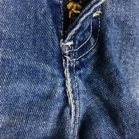 JORDACHE Vintage Jean Shorts High Rise Medium Wash Denim 100% Cotton Size 9/10 - Picture 9 of 10